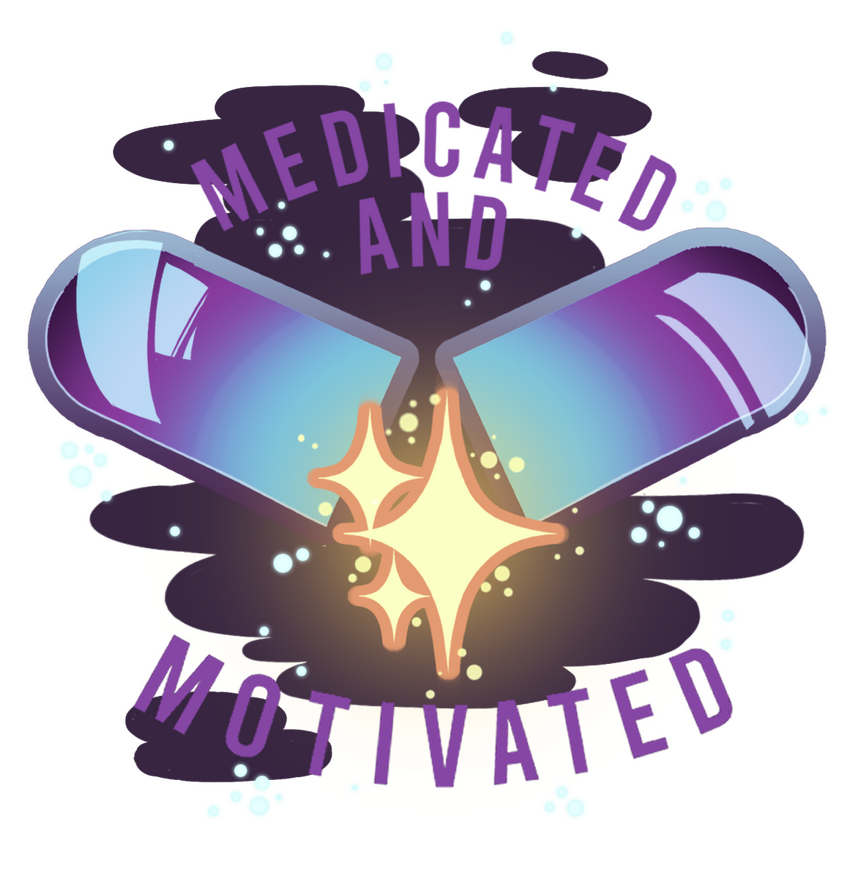Magical girl inspired design intended for those w/ mental health issues or chronic illnesses.