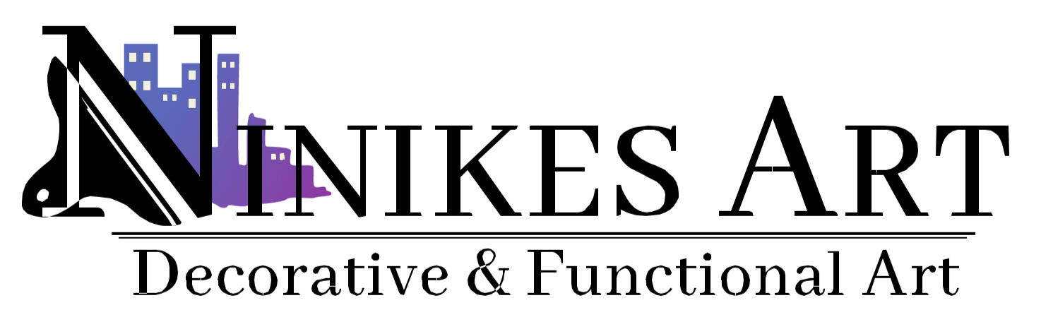 Full horizontal logo for resin artist